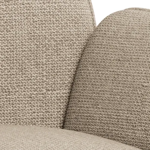 Fauteuil pivotant GLENDA Beige