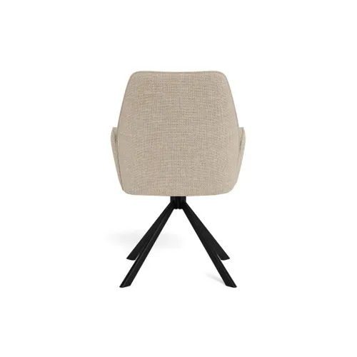 Fauteuil pivotant GLENDA Beige