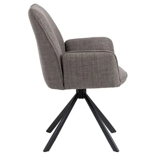 Fauteuil pivotant GLENDA Gris