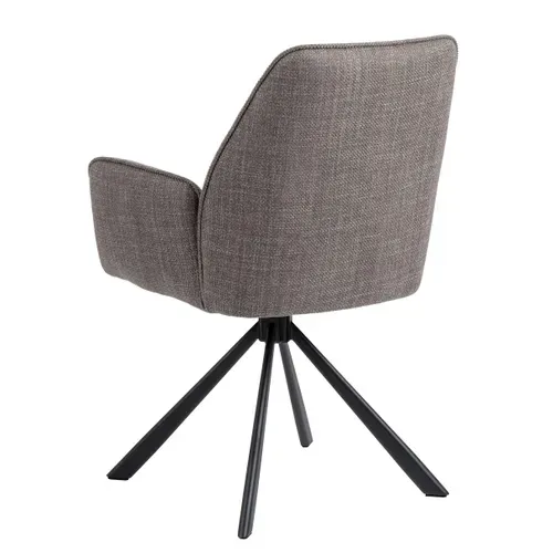 Fauteuil pivotant GLENDA Gris
