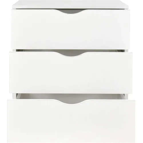 Commode Blanche Avec Les Tiroirs Roma