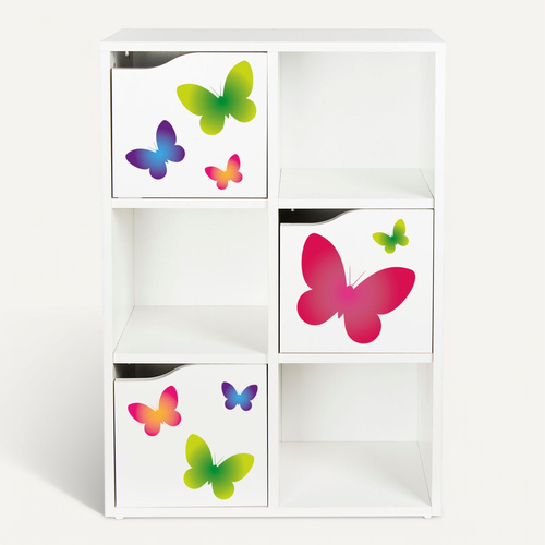 Étagère Murale Colorée Pour Enfant Ou Ado – Déco Chambre, 1 Niveau