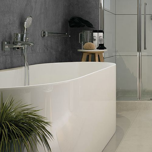 Robinet Mitigeur Mural De Baignoire - Douche Veneto Chromé