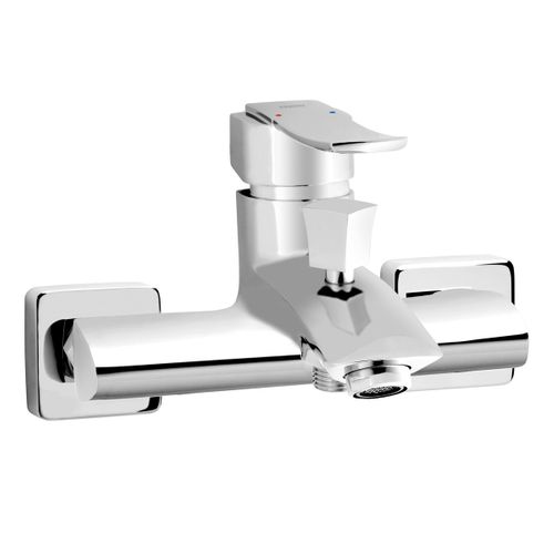 Robinet Mitigeur Mural De Baignoire - Douche Veneto Chromé