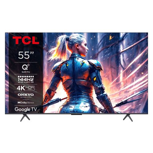 Téléviseur 4K QLED 55'' 139 cm TCL 55T8B vue de face