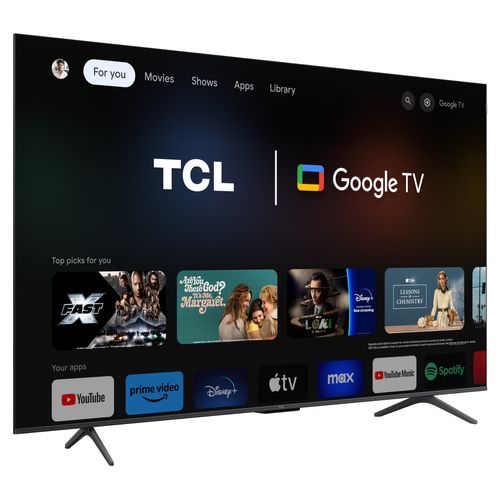 Téléviseur 4K QLED 55'' 139 cm TCL 55T8B vue 3/4