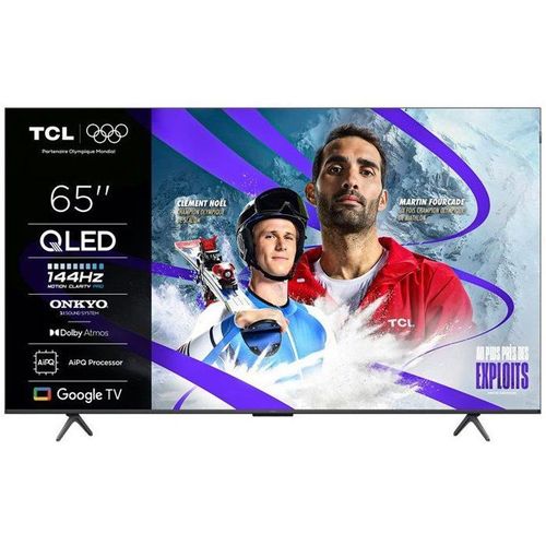 Téléviseur QLED 4K 65" (164 cm) 65P8K 4K QLED 144Hz avec Google TV 2025