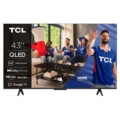 Téléviseur QLED 43'' 109 cm TCL 43P71K vue de face