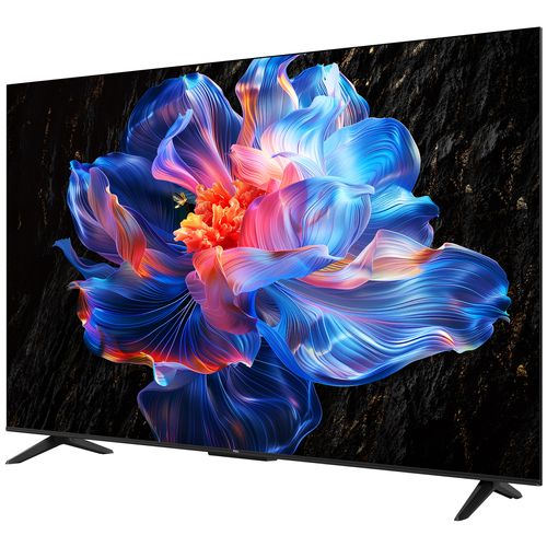 Téléviseur 4K 55'' 140 cm TCL 55P61K vue de profil