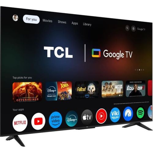 55p6k - Téléviseur LED 55" (139 Cm) - 4k UHD - Hdr10+ - Google TV - 3xhdmi 2.1 - Wifi