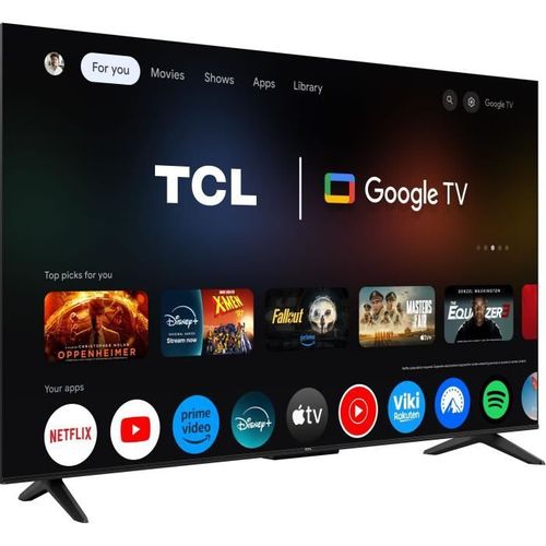 50p6k - TV LED 50 (126 Cm) - 4k Uhd 3840x2160 - Hdr10+ - Google TV  - 3xhdmi 2.1 - Wifi