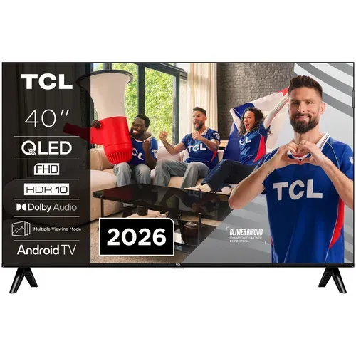 Téléviseur QLED 40'' 102 cm TCL 40S5L vue de face