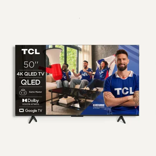 Téléviseur QLED 50'' 126 cm TCL 50P79L vue de face