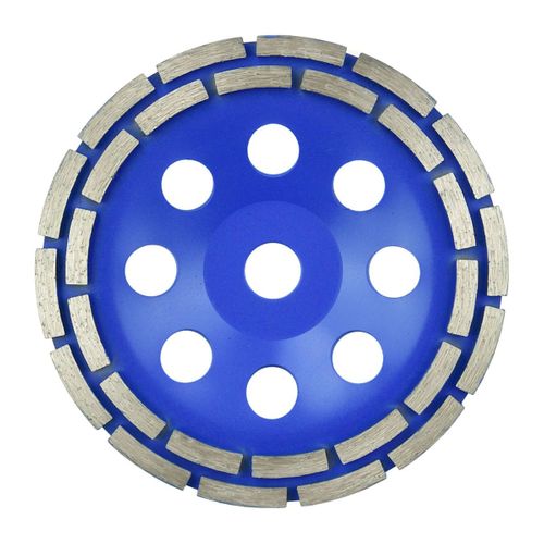 Disque De Ponçage Diamanté à Double Segment Pour Béton D.180