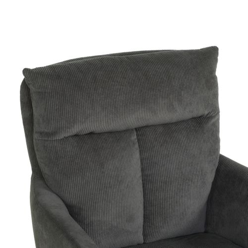 Fauteuil pivotant SOFIA Gris vue détaillée