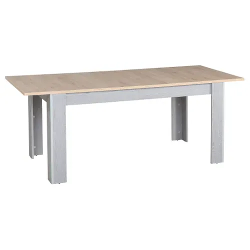 Table extensible L. 160/200 cm ROMANCE Gris