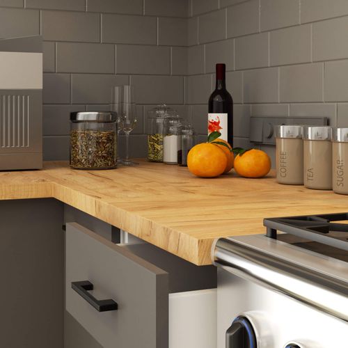 Plan De Travail Pour La Cuisine Basse S60 Oliwia Chêne Craft 60 Cm 60x60x3,2 Cm