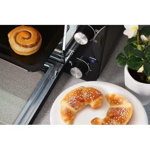 Mini Four Eom601  45 L Noir, Acier Inoxydable 1800 W