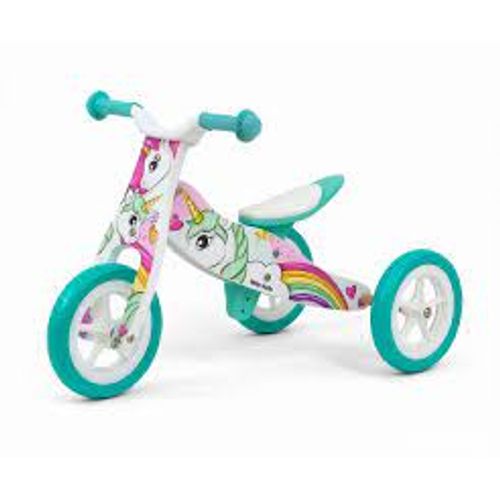 Tricycle Breeze Licorne Rose – De 15 Mois à 3 Ans – Direction Assistée, Sécurité Garantie, 2 Ans De Garantie