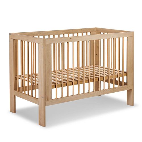 Olivia Lit Bébé à Barreaux 60x120 Bois Sans Tiroir
