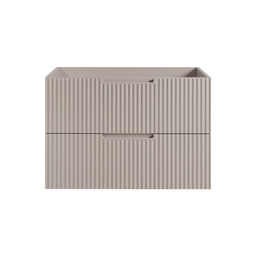 Meuble De Salle De Bain Suspendu Sous Vasque Vena Cachemire 80 Cm