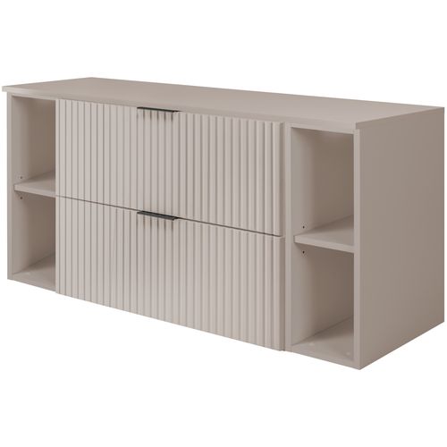 Plan De Toilette En Cachemire – Finition Mate – 120 Cm – Compatible Vena / Flow / Madis