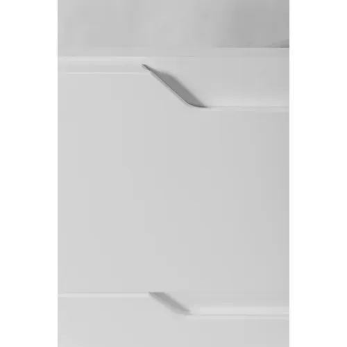 Meuble De Salle De Bain Suspendu Sous Vasque Modern Blanc 80 Cm