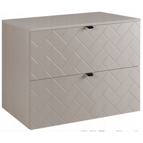 Plan De Toilette En Cachemire – Finition Mate – 60 Cm – Compatible Vena / Flow / Madis