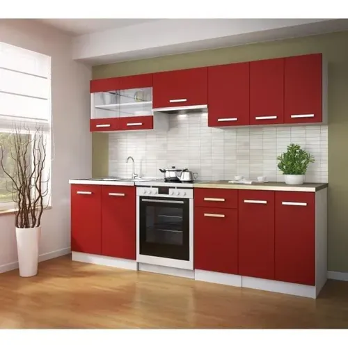 Ultra Meuble Haut De Cuisine L 60 Cm - Rouge Mat