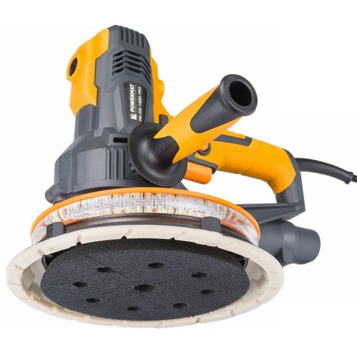 Ponceuse À Plâtre À Main 1400 W LED 360° Sac 12 Disques Abrasifs