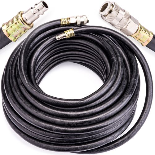 Tuyau Pneumatique D'air Comprimé 20 Bar 10 X 17 Mm Raccord 3/8" 20 Mètres