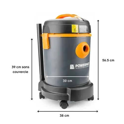 Pool Aspirateur Eau Et Poussière Multifonction 1600 W Noir
