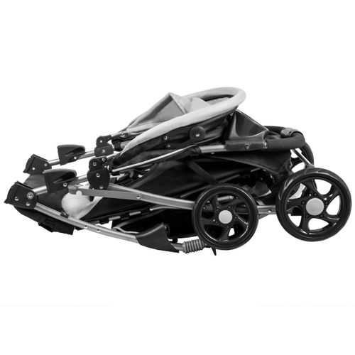 Emma Plus Poussette Pliable Avec Sac À Langer    Gris Anthracite