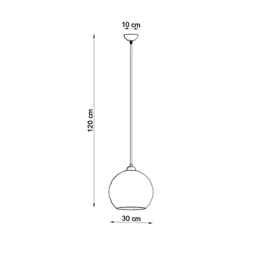 Lampe Pendante Ball Jaune