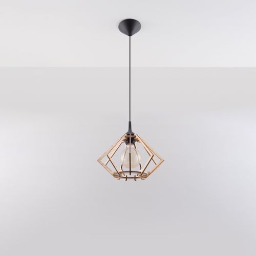 Lampe Suspendue Pompelmo En Bois Naturel