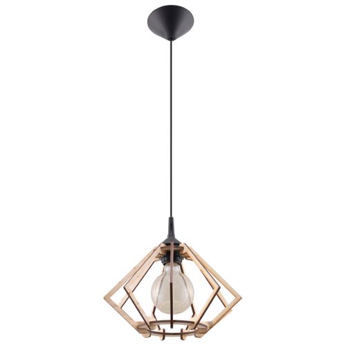 Lampe Suspendue Pompelmo En Bois Naturel