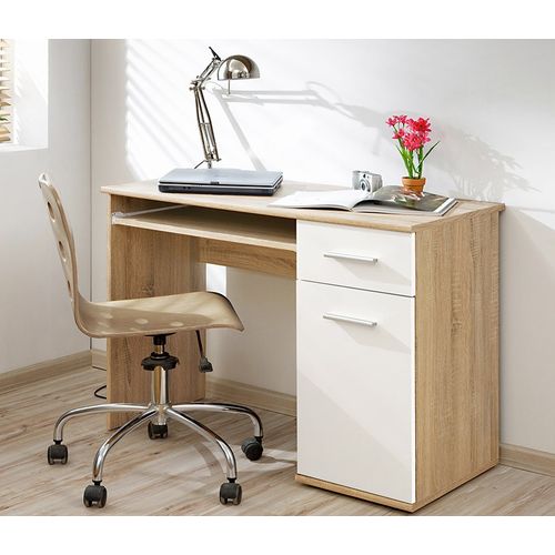 Bureau Enfant "Dino" Chêne et Blanc