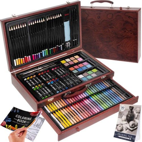 Coffret De Peinture Set 142 Pièces Individuelles D