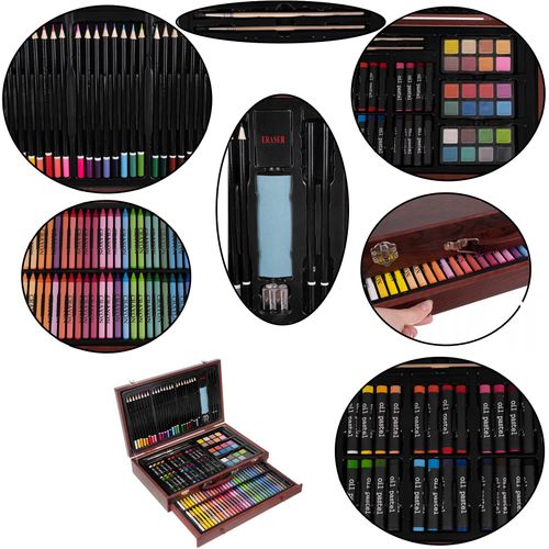Coffret De Peinture Set 142 Pièces Individuelles D