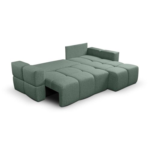 Canapé D'angle Convertible Réversible  Fumo Vert