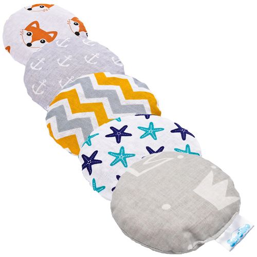 Bouillotte Sèche Coussin Écologique Aux Noyaux De Cerises       Couronnes