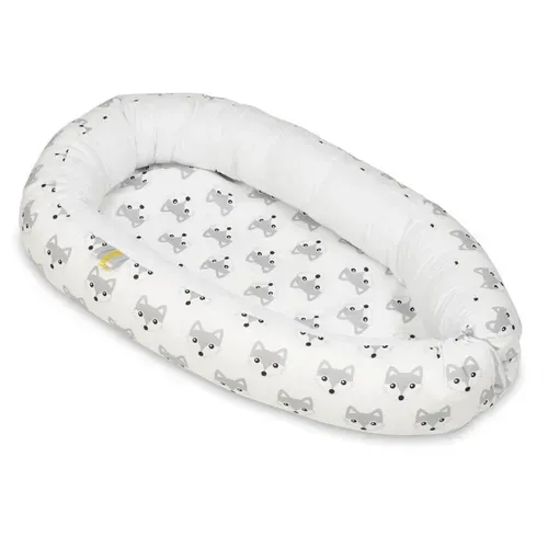 Cocon Gigoteuse Renards  Blanc