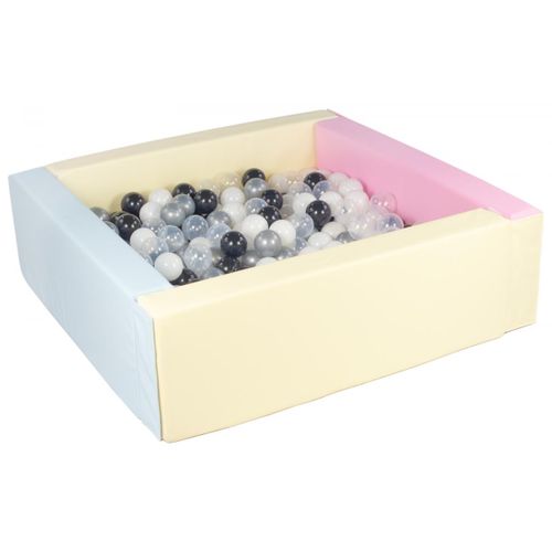 Piscine À Balles Velinda Carrée 300 Balles Multicolor Autre(s) Matière(s) à Prix
