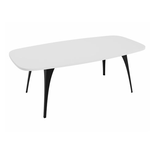 Table Basse Oswego 125, 120x60x50 Cm BlancNoir Table basse BUT