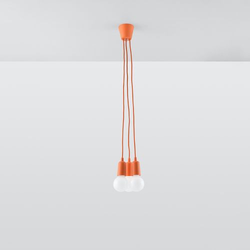 Lampe Pendante Diego 3 Orange