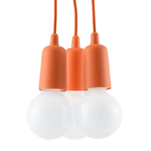Lampe Pendante Diego 3 Orange