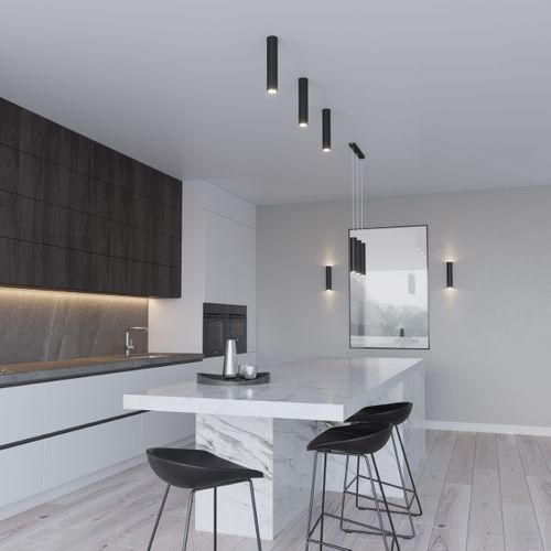 Lampe Suspendue Lagos 3p Noir
