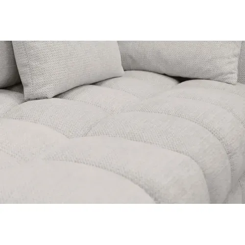 Canapé fixe 4 places CAPSIO coloris blanc cassé vue détaillée