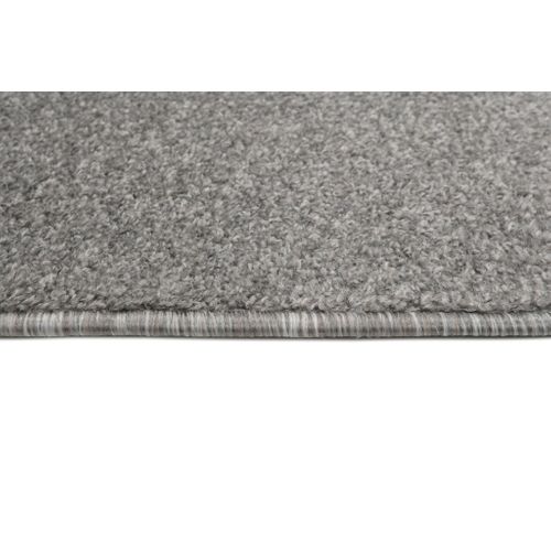 Tapis Séjour Bureau Gris Unicolore Fin Tufté Feutre 120 X 170 Cm