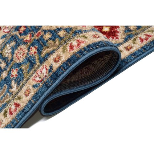 Tapis style Berbère avec franges - Arrow - Blanc cassé - 80 x 150 cm